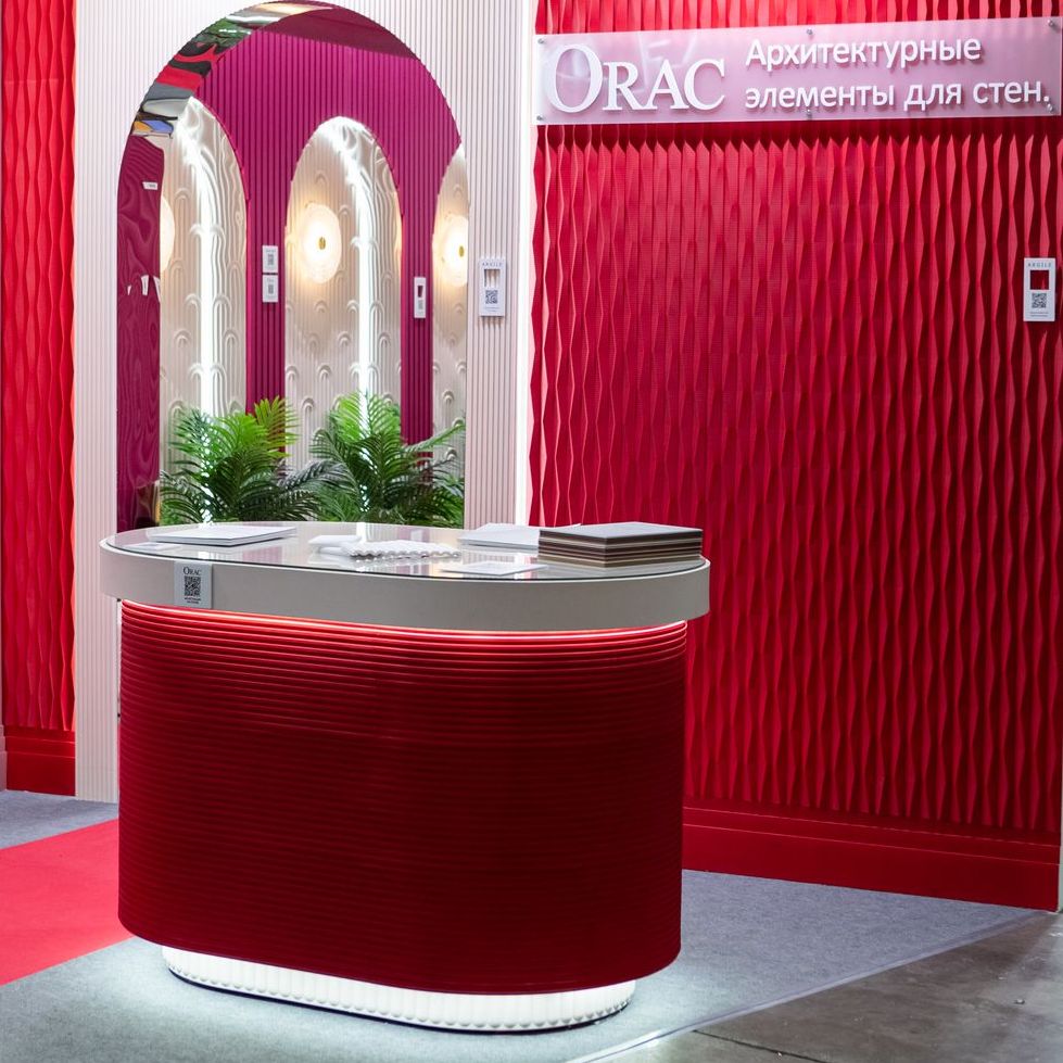 Выставки Orac: новинки архитектурного декора для стен на ARTDOM и MOSBUILD