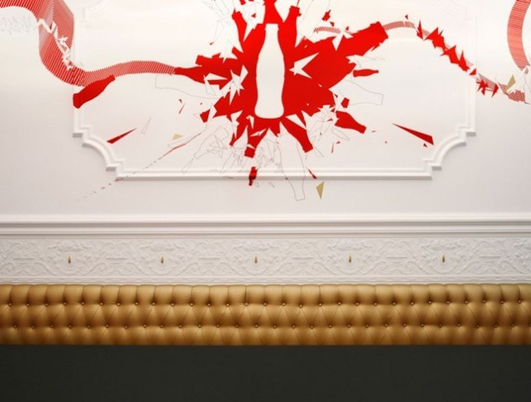 лепной декор Orac в интерьере лепной декор Orac в интерьере офиса Coca Cola в Брюсселе