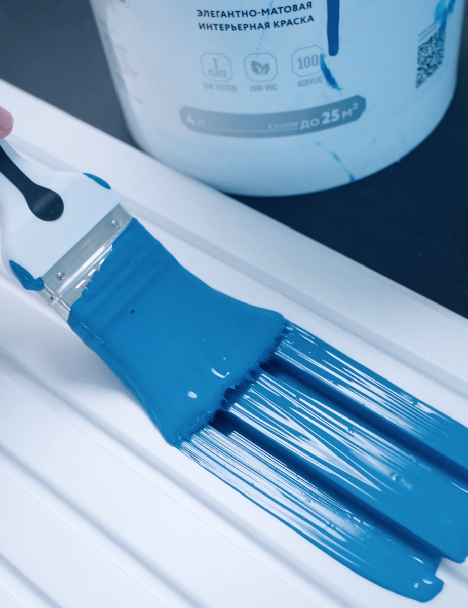 Окрашивание архитектурного декора Orac в фото