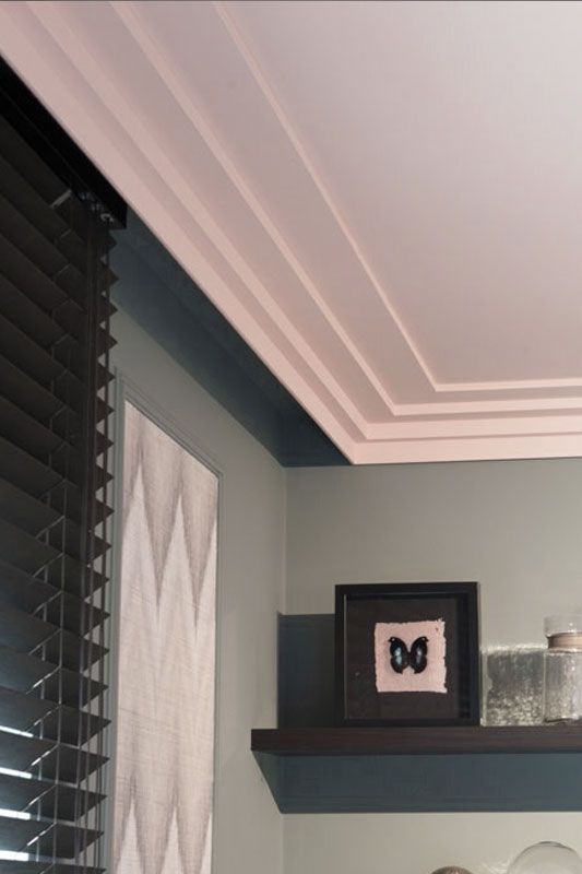 ступенчатый потолочный карниз для штор Orac