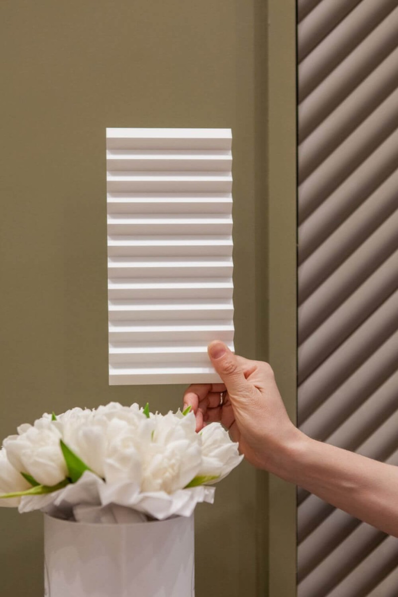  размер стеновой панели W108 Zigzag Orac для кухни