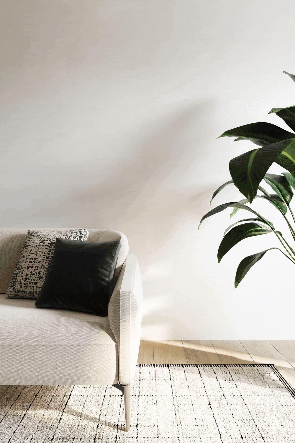 3D панели рейки для декора стен в скандинавском стиле